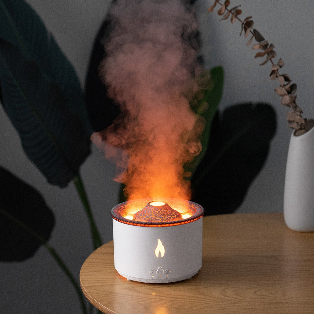 RCH™ New Two-color Spray Ring Volcano Humidifier