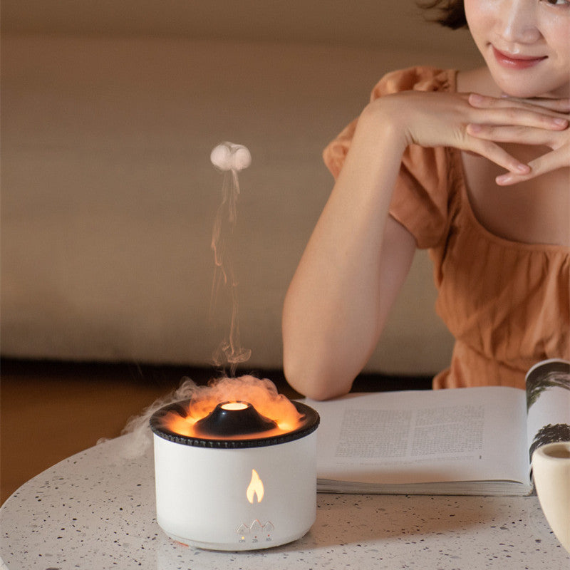 RCH™ New Two-color Spray Ring Volcano Humidifier